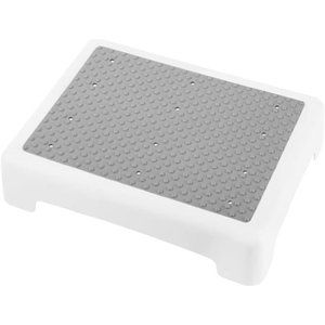 Mobility Step Stool, Portable with Anti-Slip Top & Feet, 420 Lbs Capacity, White